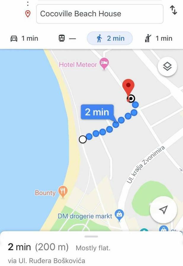Cocoville Beach House- Makarska 아파트 외부 사진
